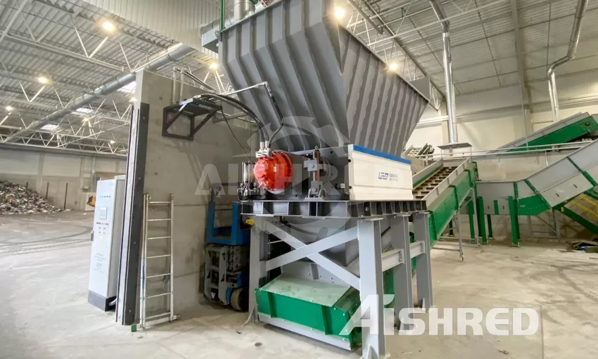 Trituradora de residuos industriales GEP ECOTECH