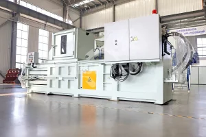 GEP ECOTECH Empacadora hidráulica horizontal para la gestión inteligente de residuos