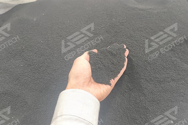 Fragmentos de caucho