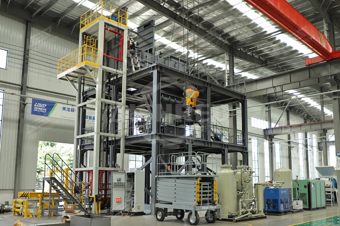 Sistema de trituración en cámara cerrada «Paint Bucket» en México