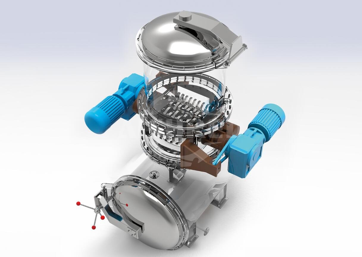 autoclave integrado con trituradora