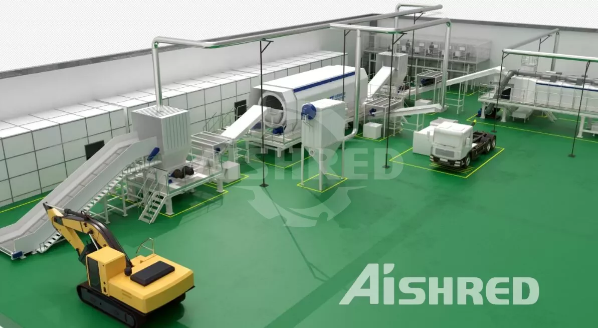 Planta de eliminación de residuos industriales