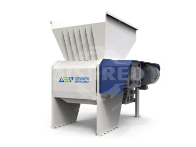 Trituradora de residuos plásticos de un eje, Trituradora fina de plástico a Malasia, GSS80, 37kW