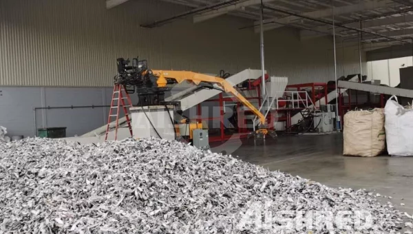 Trituradora de Máquina de Chatarra de Aluminio Comprimido
