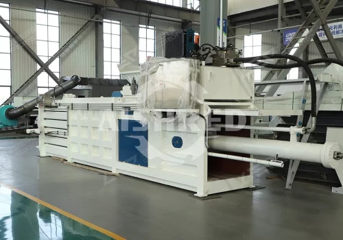 Prensa embaladora horizontal de residuos GHP60A​