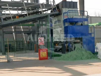 Máquina trituradora de plástico reforzado con fibra de vidrio, PRFV trituradora