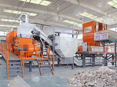 Planta de tratamiento de residuos sólidos urbanos-Solución de clasificación y reciclaje de RSU