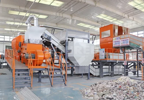 Planta de tratamiento de residuos sólidos urbanos-Solución de clasificación y reciclaje de RSU