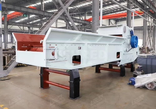 Astilladora de tambor GZP1400, solución de reciclaje de biomasa resistente y eficiente, 200 kW