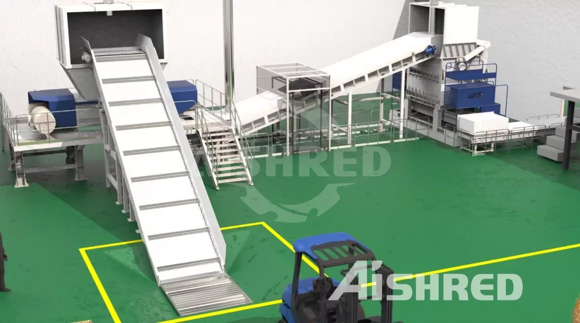 Planta de procesamiento de combustible sólido de biomasa GEP ECOTECH