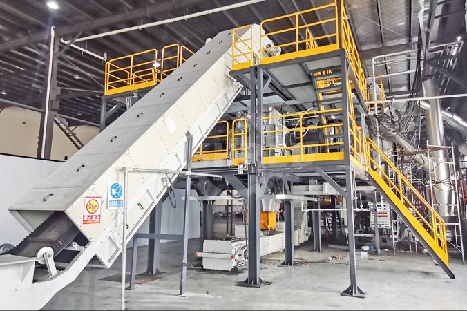 Proyecto de trituración de baterías de litio en Anhui, China