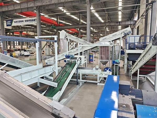 Continuous Rubber Pellet Production Line Site