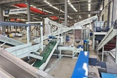 Línea de Producción Continua de Gránulos de Caucho para Neumáticos Usados