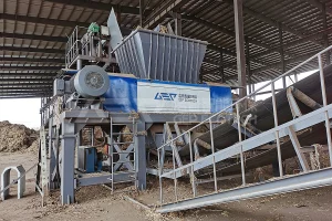 Trituradora de residuos agrícolas para planta de biomasa