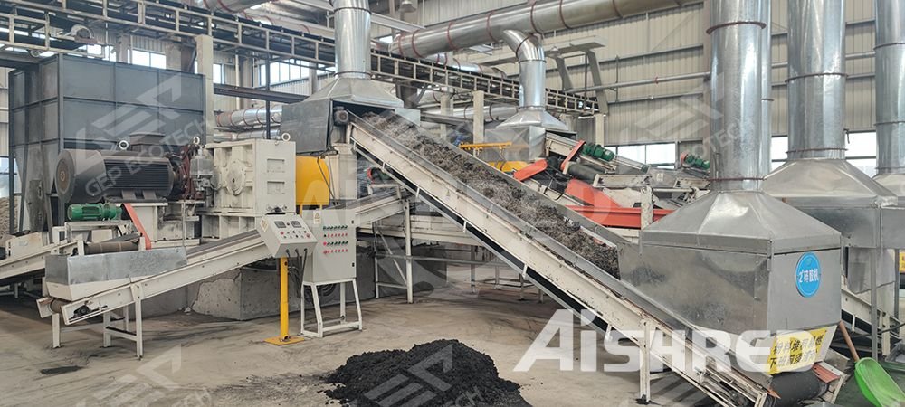 Planta de producción de gránulos de SBR