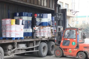 Línea de reciclaje de contenedores de residuos peligrosos para la industria de la pintura