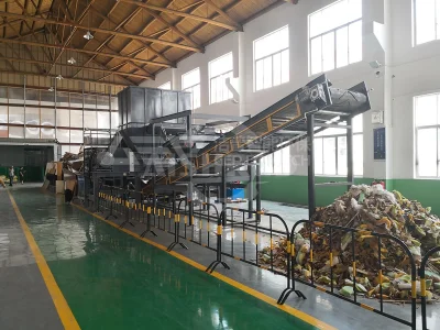 Máquina trituradora de colchones para el reciclaje de colchones 