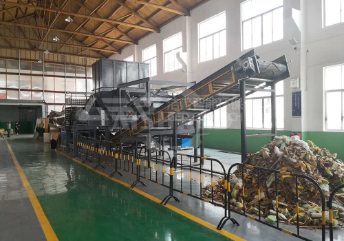 Máquina trituradora de colchones para el reciclaje de colchones 
